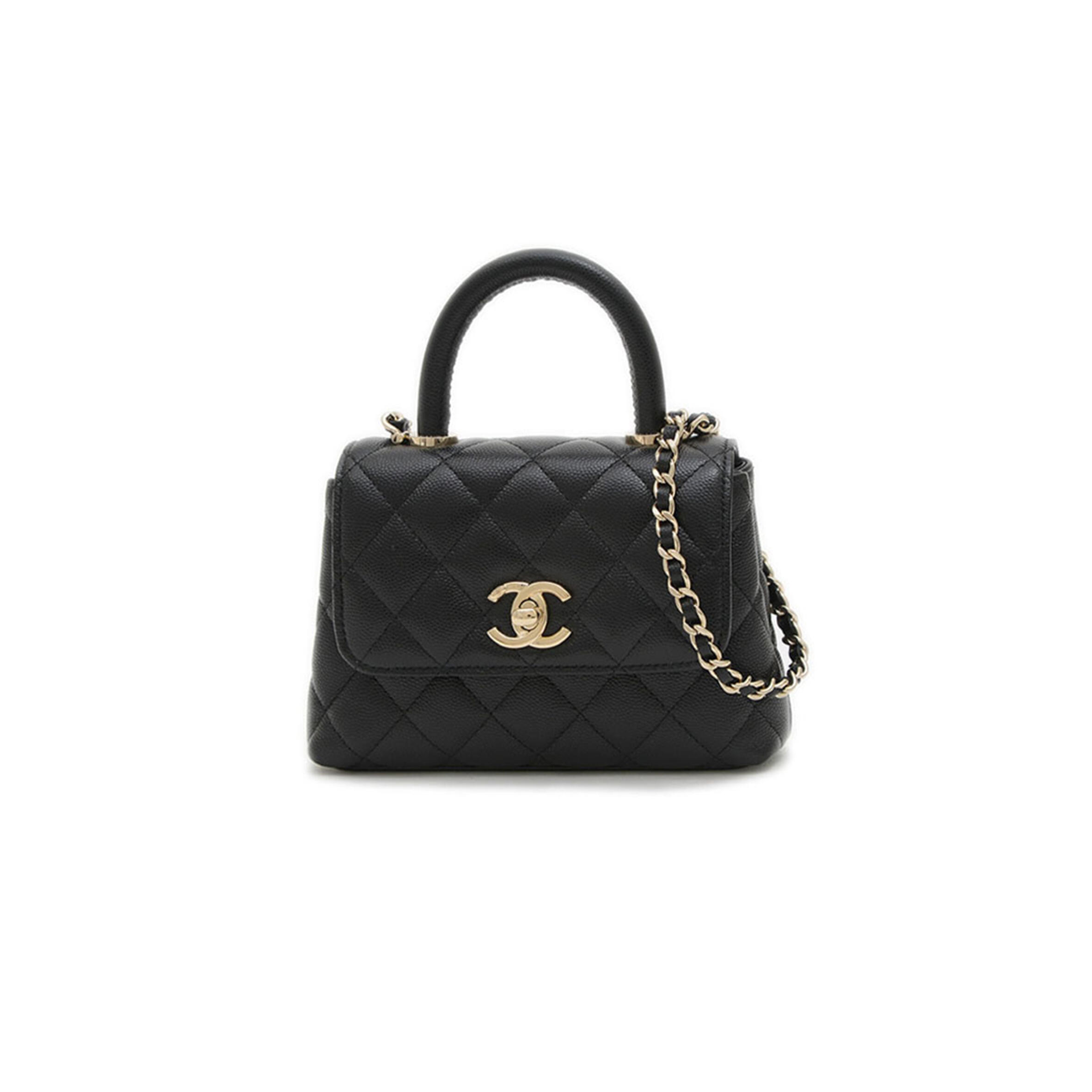 CHANEL MINI FLAP BAG WITH TOP HANDLE AP4244 (14.5*11.5*5.5cm)